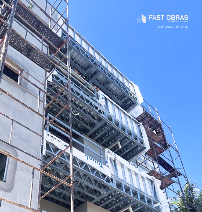Obra Fast Obras - Construção em Steel Frame